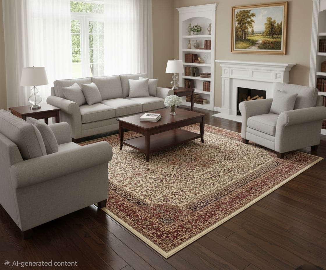 Kashmiri Traditional Carpet